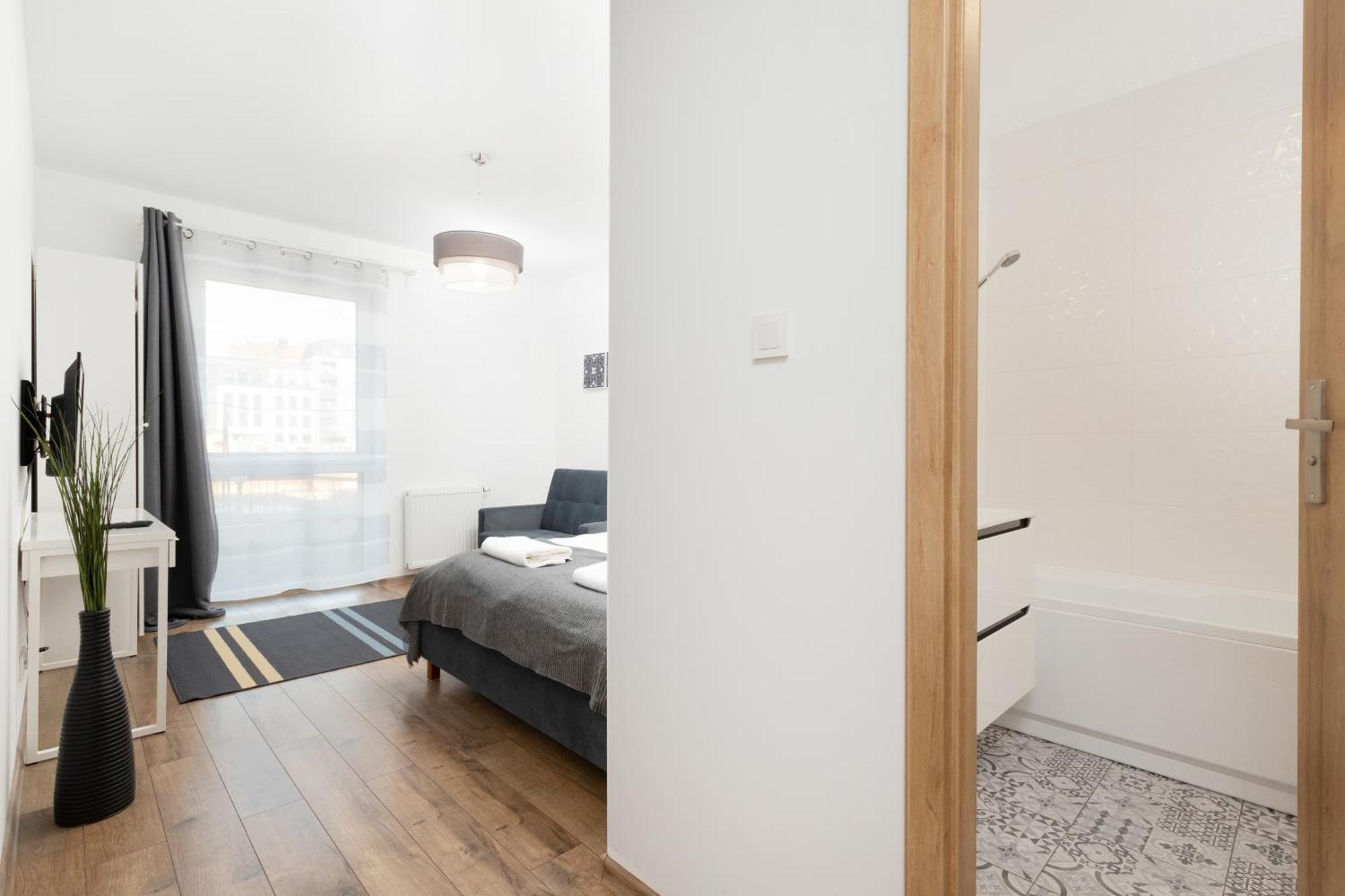 Totu Home Marina Gdansk Modern Apartment Exterior foto